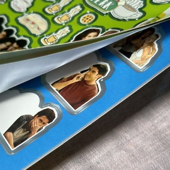 FRIENDS the TV SHOW STICKERS 250 scrapbook stickers NEW Matthew Perry - Picture 6 of 9